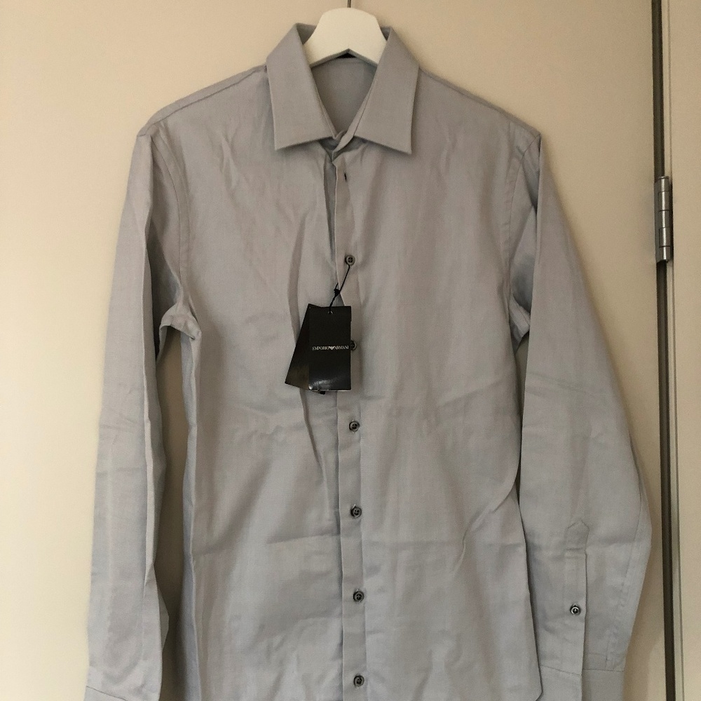 Emporio Armani Contemporary Fit Dress Shirt (Men)